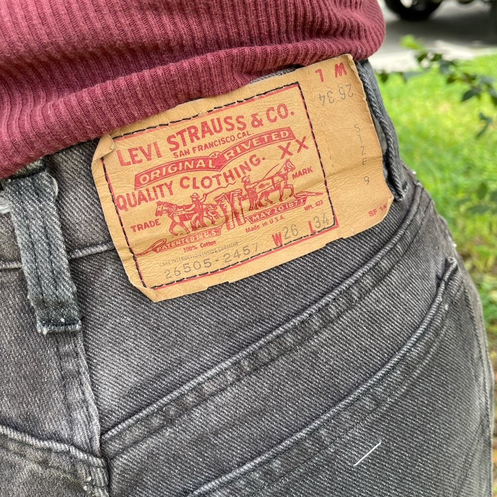 NWT 1970’s Vintage Levi’s W26 L34 - Picture 2 of 8